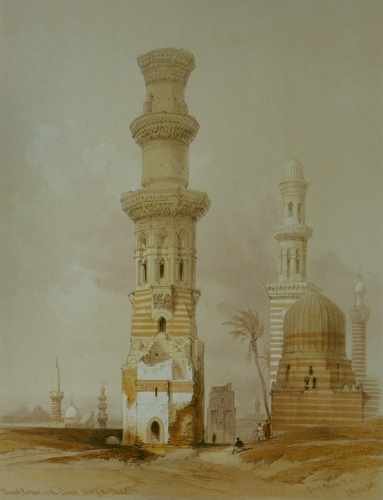 David Roberts Ruined Mosques A4 Photo Print