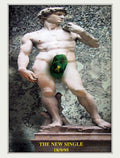 David Statue Cap Vintage Retro Advert Poster A4 Photo Print