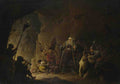 David Teniers the Younger The Rich Man being led to Hell A4 Photo Print