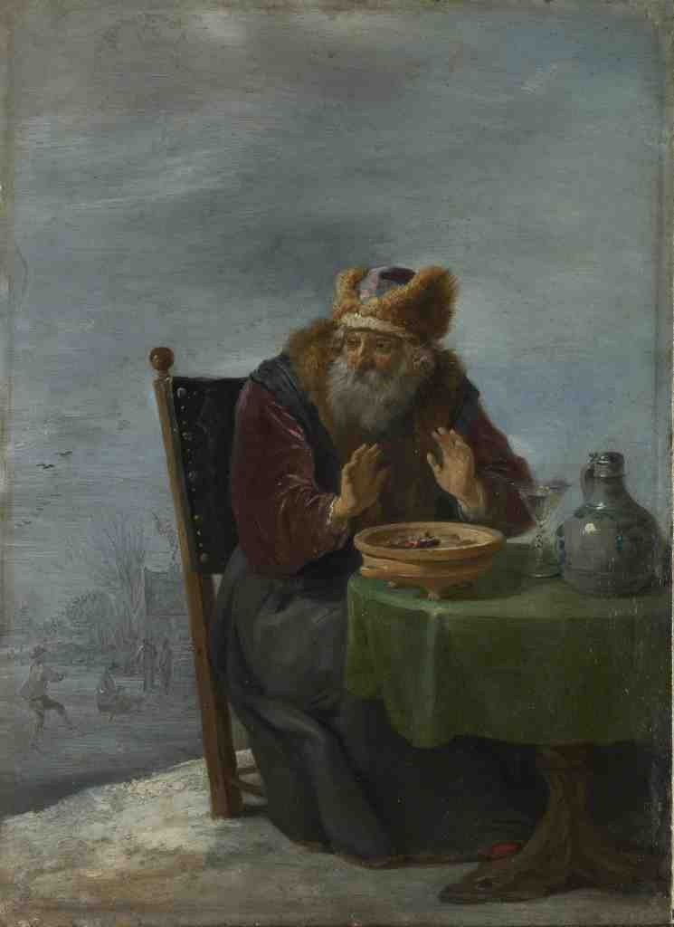 David Teniers the Younger Winter A4 Photo Print