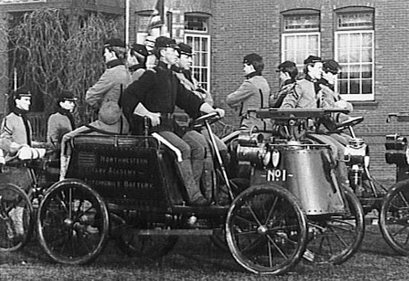 Davidson Automobile Battery Armored Car 2 Military A4 Photo Print