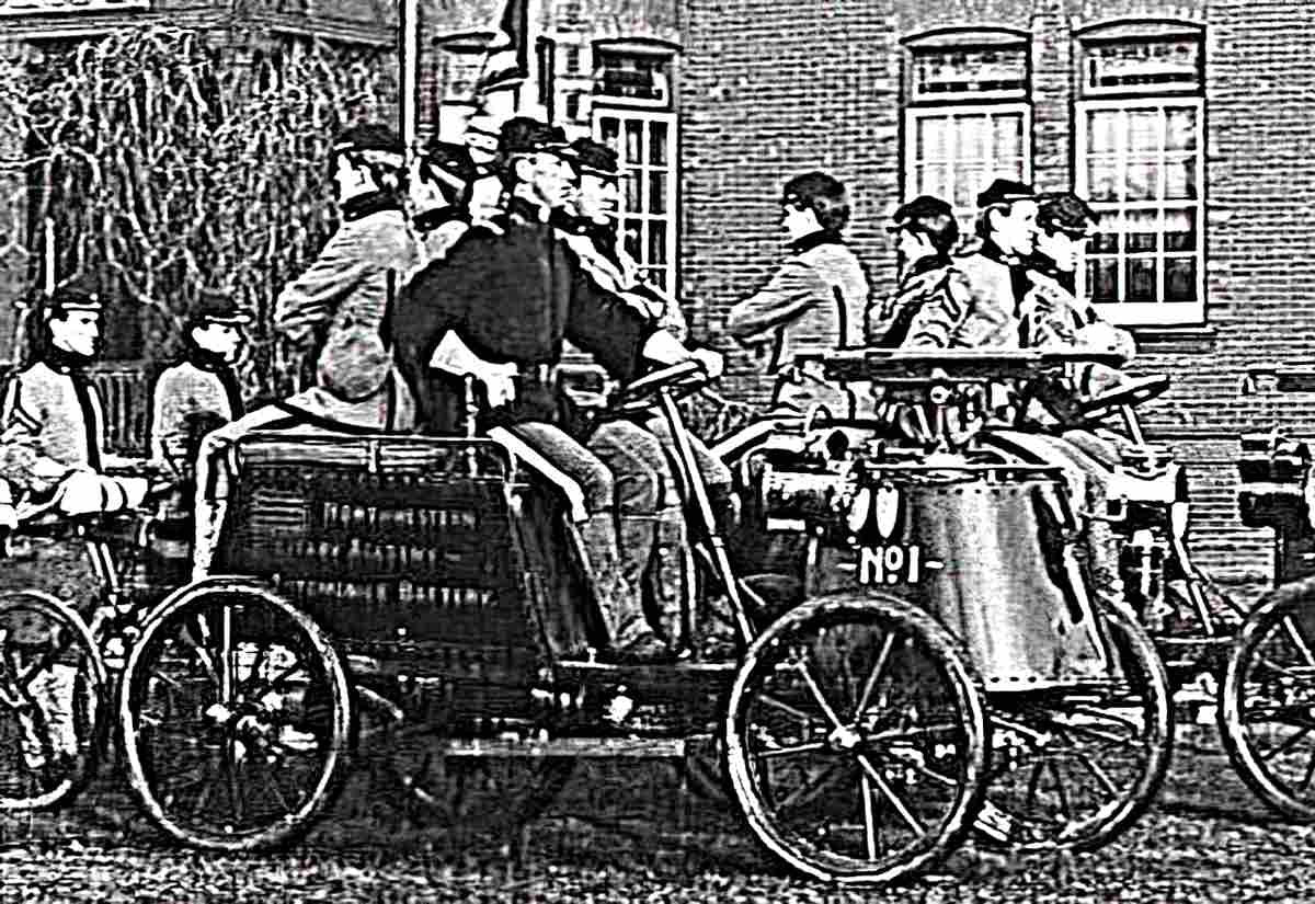 Davidson Automobile Battery Armored Car 2 (2) Military A4 Photo Print