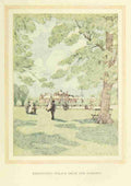 Dawson Nelson 1859 1941 A Wanderer in London 1906 Kensington Palace A4 Photo Print