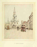 Dawson Nelson 1859 1941 A Wanderer in London 1906 St Mary the Strand A4 Photo Print