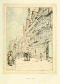 Dawson Nelson 1859 1941 A Wanderer in London 1906 Staple Inn Vintage A4 Photo Print
