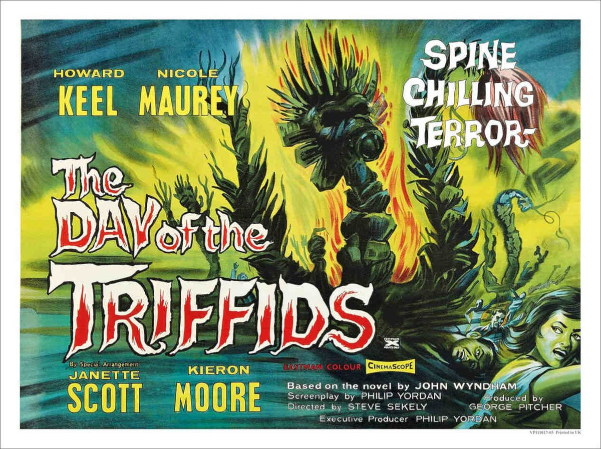Day Of The Triffids Vintage Retro Advert Poster A4 Photo Print