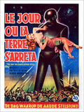Day The Earth Stood Still Vintage Retro Advert Poster A4 Photo Print