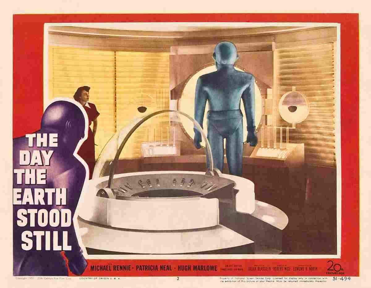Day the Earth Stood Still The 12  film star poster A4 Photo Print