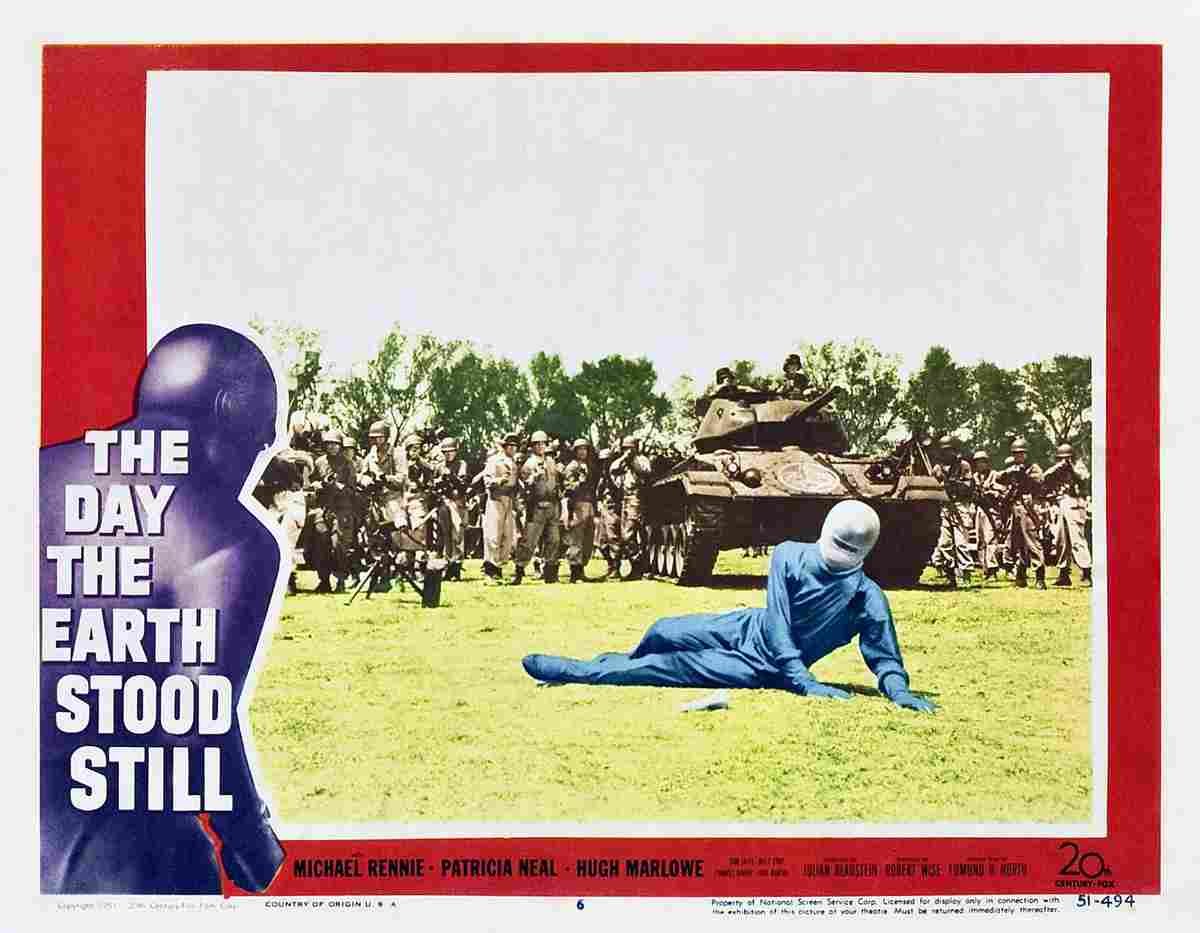 Day the Earth Stood Still The 13  film star poster A4 Photo Print