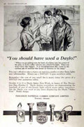 Daylo Firefighters Lanterns Vintage Retro Advert Ads A4 Photo Print