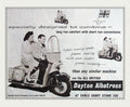 Dayton Albatross Scooter Vintage Retro Advert Poster A4 Photo Print