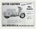 Dayton Albattross Scooter 2 Vintage Retro Advert Poster A4 Photo Print