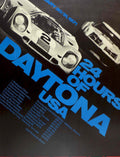 Daytona 24 Hours Vintage Retro Advert Poster A4 Photo Print