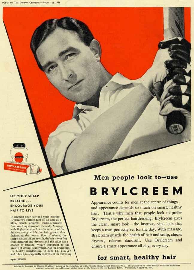 Dc 1954 barber advert A4 Photo Print