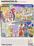 Dc Pulse City Vintage Retro Advert Ads A4 Photo Print