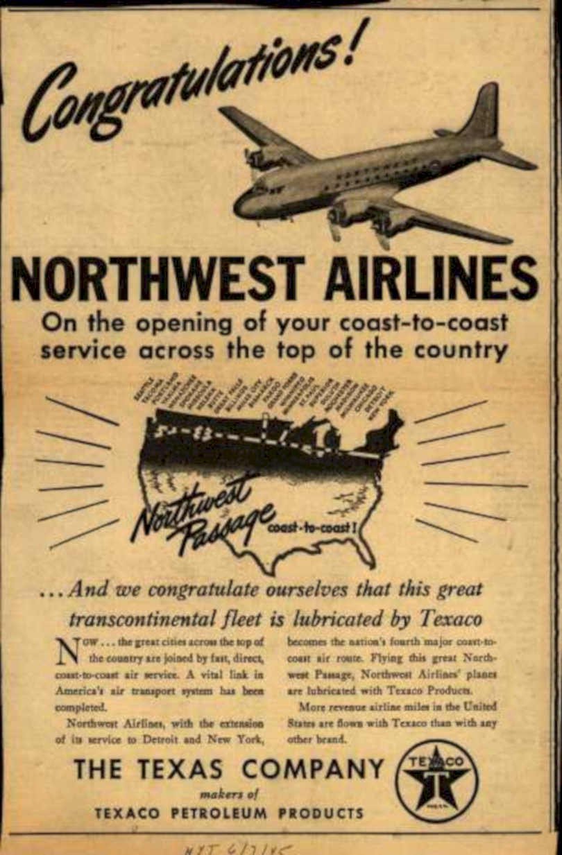 Dc3 Airlines Passage Vintage Retro Advert Ads A4 Photo Print