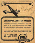 Dc3 Chicago Twa Vintage Retro Advert Ads A4 Photo Print