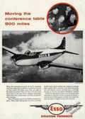 Dc3 Conference Flight Vintage Retro Advert Ads A4 Photo Print