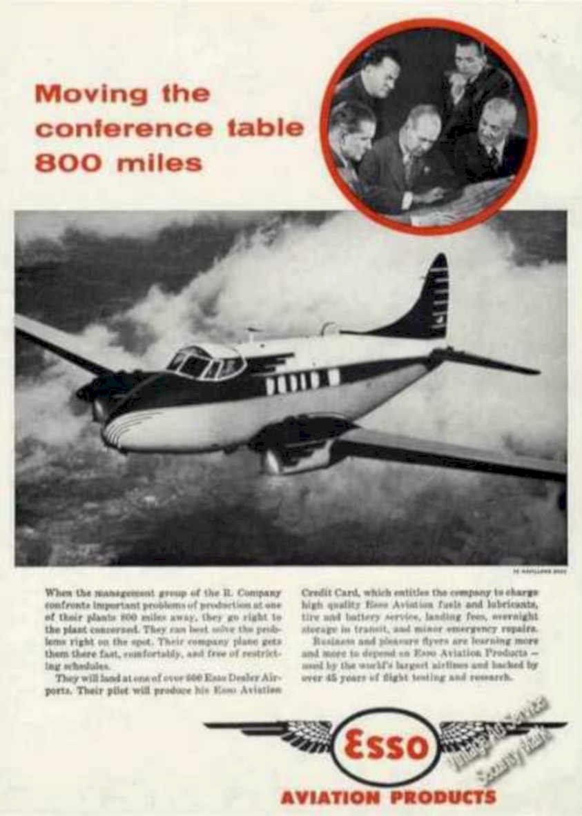 Dc3 Conference Flight Vintage Retro Advert Ads A4 Photo Print
