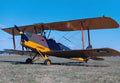 De Havilland Dh82 Tiger Moth Biplane 2 Military A4 Photo Print