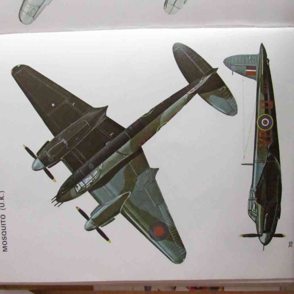 De Havilland Mosquito NF II UK 1943 A4 Photo Print
