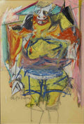 De Kooning Woman Modernism A4 Photo Print