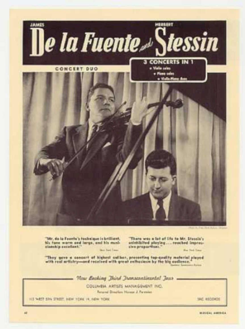 De La Fuente Vintage Retro Advert Ads A4 Photo Print
