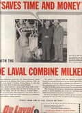 De Laval Combine Vintage Retro Advert Ads A4 Photo Print