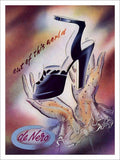 De Niro Shoes Vintage Retro Advert Poster A4 Photo Print
