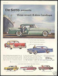 De Soto Cars Vintage Retro Advert Ads A4 Photo Print