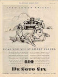 De Soto Six Vintage Retro Advert Ads A4 Photo Print