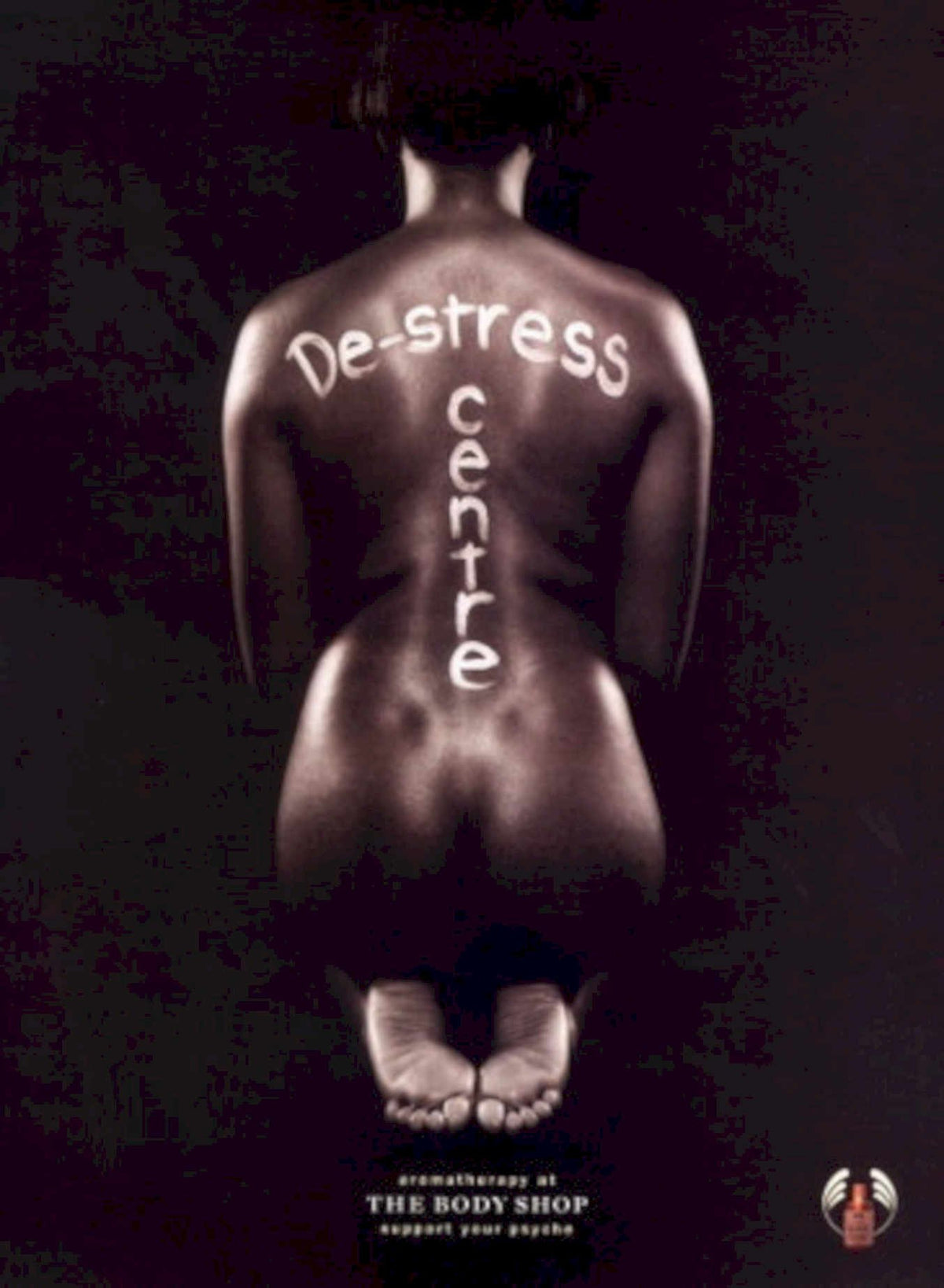 De Stress Centre 1990s Vintage Retro Advert