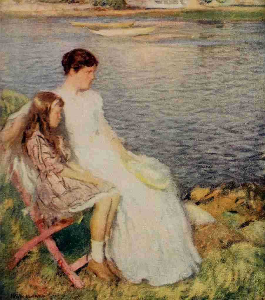 DeCamp Joseph Appletons Booklovers Mag 1904 Sea Wall September A4 Photo Print