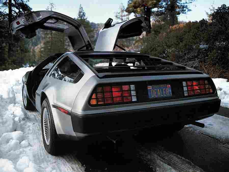 DeLorean DMC 12 3031 10 Car A4 Photo Print