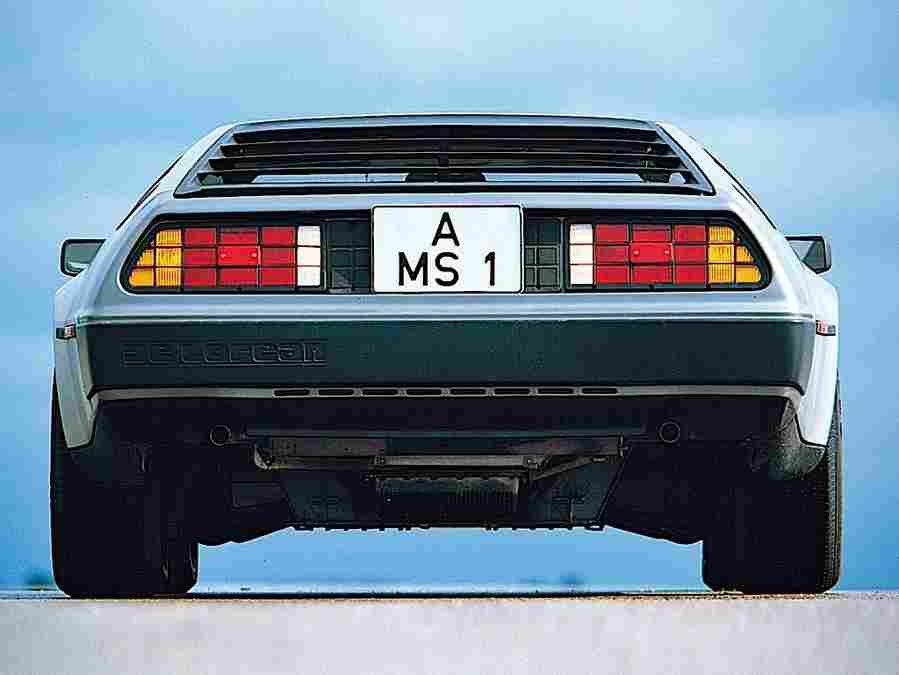 DeLorean DMC 12 3031 12 Car A4 Photo Print