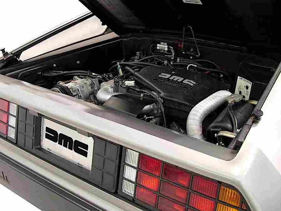 DeLorean DMC 12 3031 14 Car A4 Photo Print