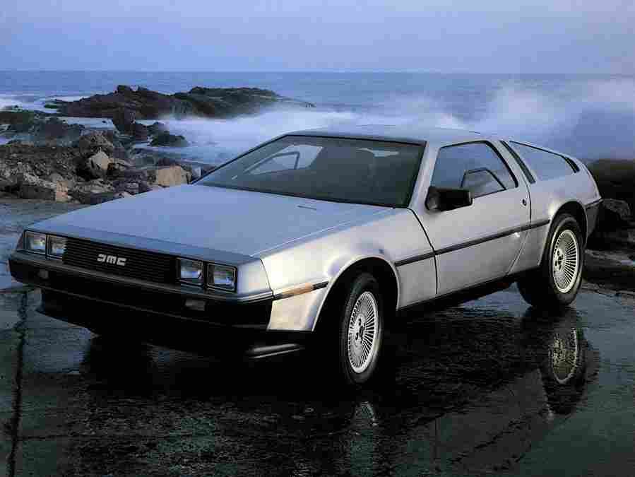 DeLorean DMC 12 3031 18 Car A4 Photo Print