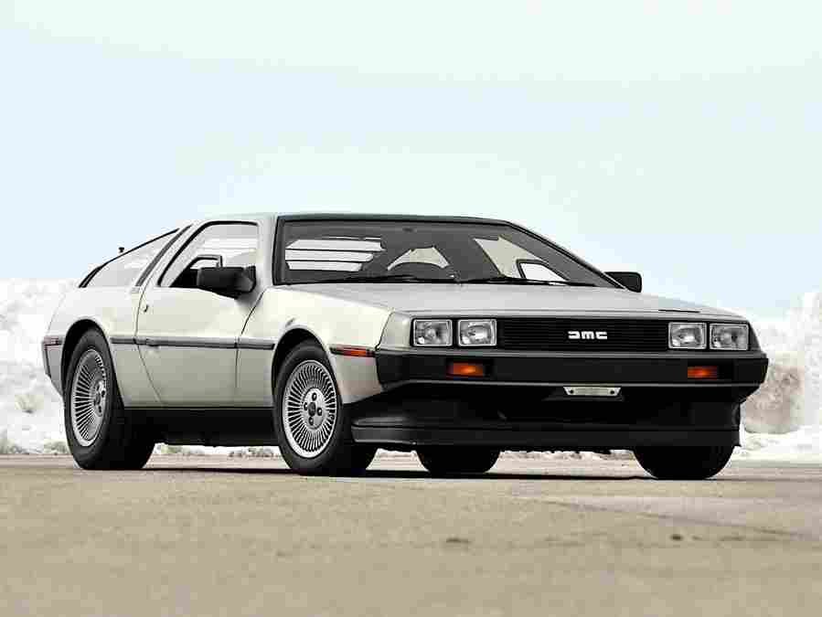 DeLorean DMC 12 3031 24 Car A4 Photo Print