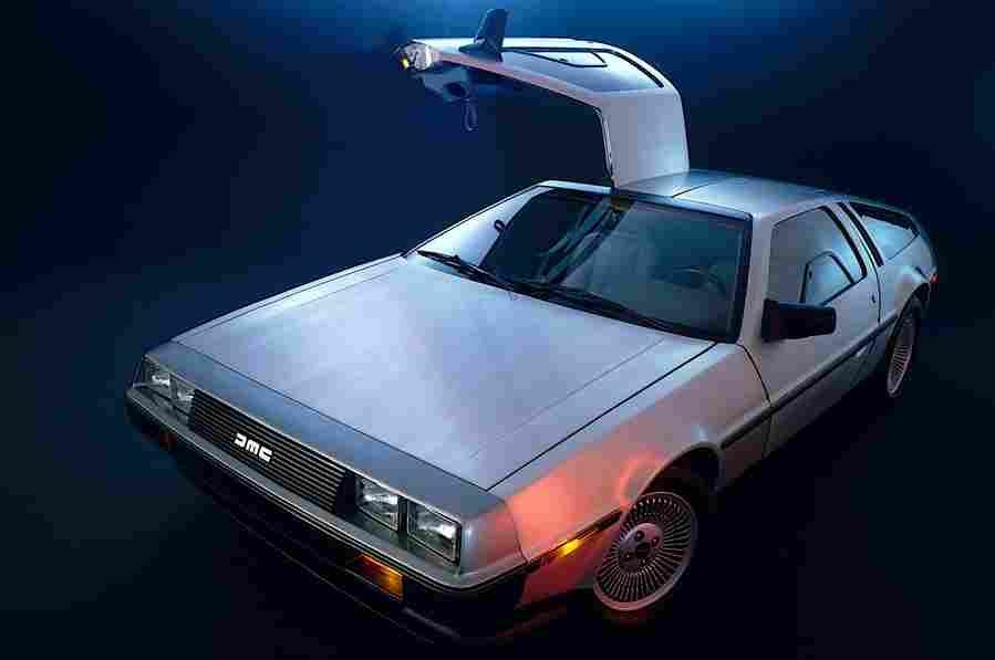 DeLorean DMC 12 3031 3 Car A4 Photo Print