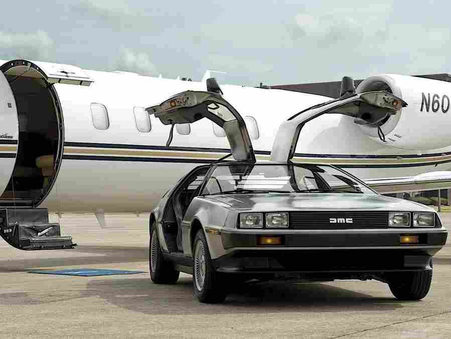 DeLorean DMC 12 3031 30 Car A4 Photo Print