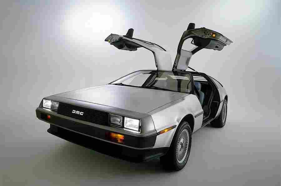 DeLorean DMC 12 3031 34 Car A4 Photo Print