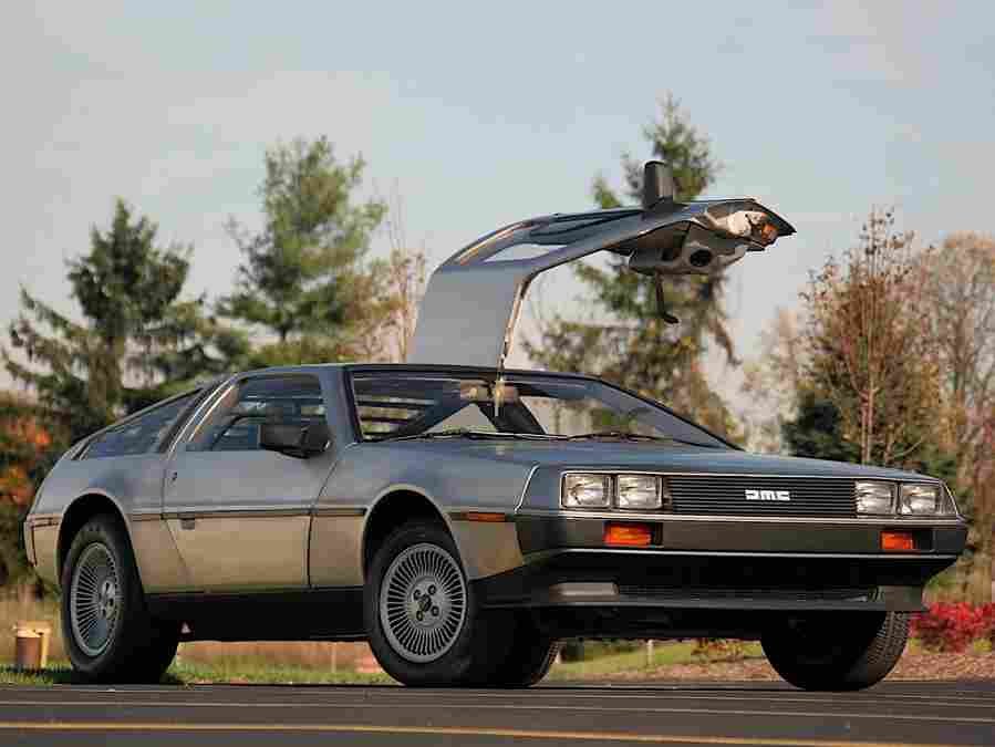 DeLorean DMC 12 3031 35 Car A4 Photo Print