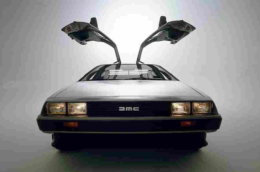 DeLorean DMC 12 3031 37 Car A4 Photo Print