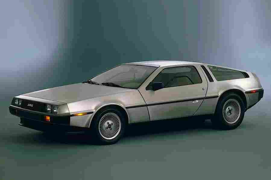 DeLorean DMC 12 3031 41 Car A4 Photo Print