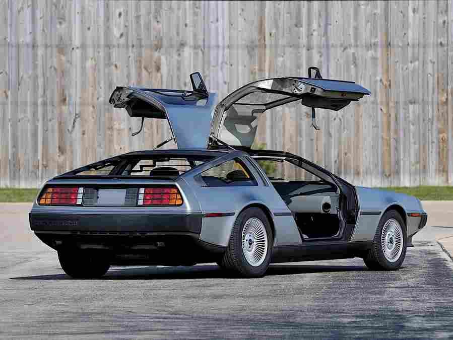 DeLorean DMC 12 3031 5 Car A4 Photo Print