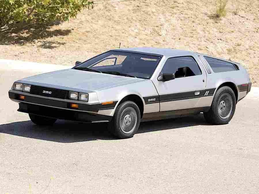 DeLorean DMC 12 3031 6 Car A4 Photo Print