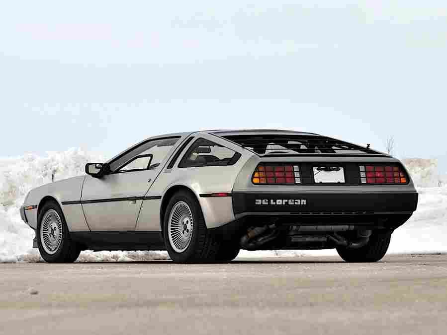 DeLorean DMC 12 3031 9 Car A4 Photo Print