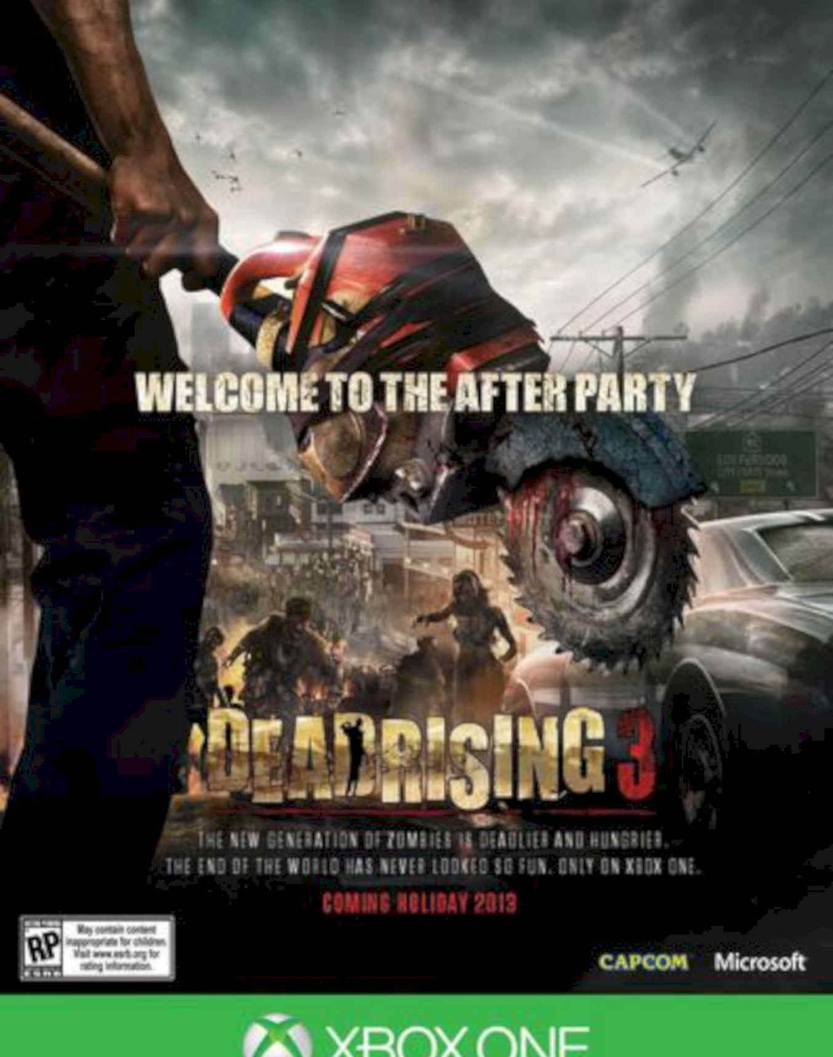 Dead Rising 3 2 Vintage Retro Advert Poster A4 Photo Print