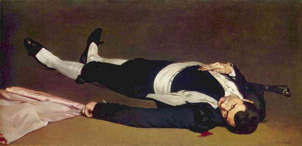 Dead Torero Manet A4 Photo Print