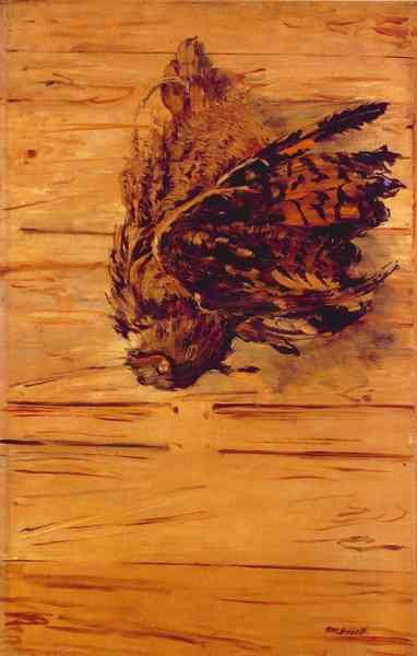 Dead Uhu by Edouard Manet A4 Photo Print